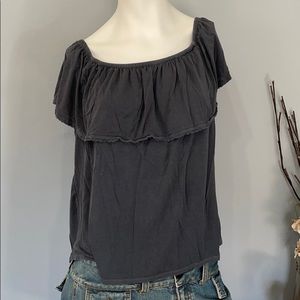 American Eagle soft & sexy off the shoulder top, L